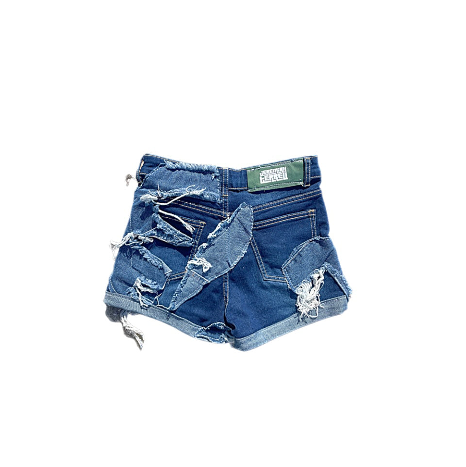 JT Womens Patchwork shorts