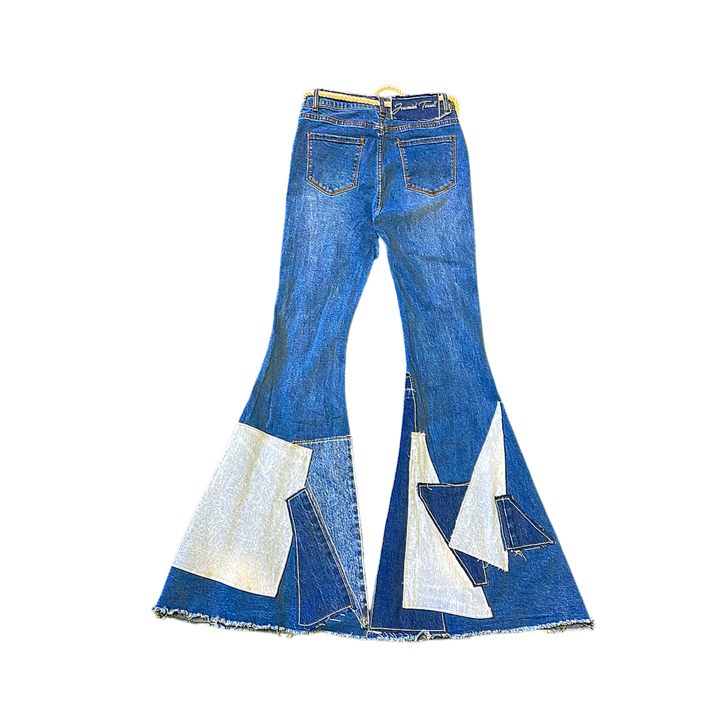 Women’s JT PatchWork Ultra Flare Jeans