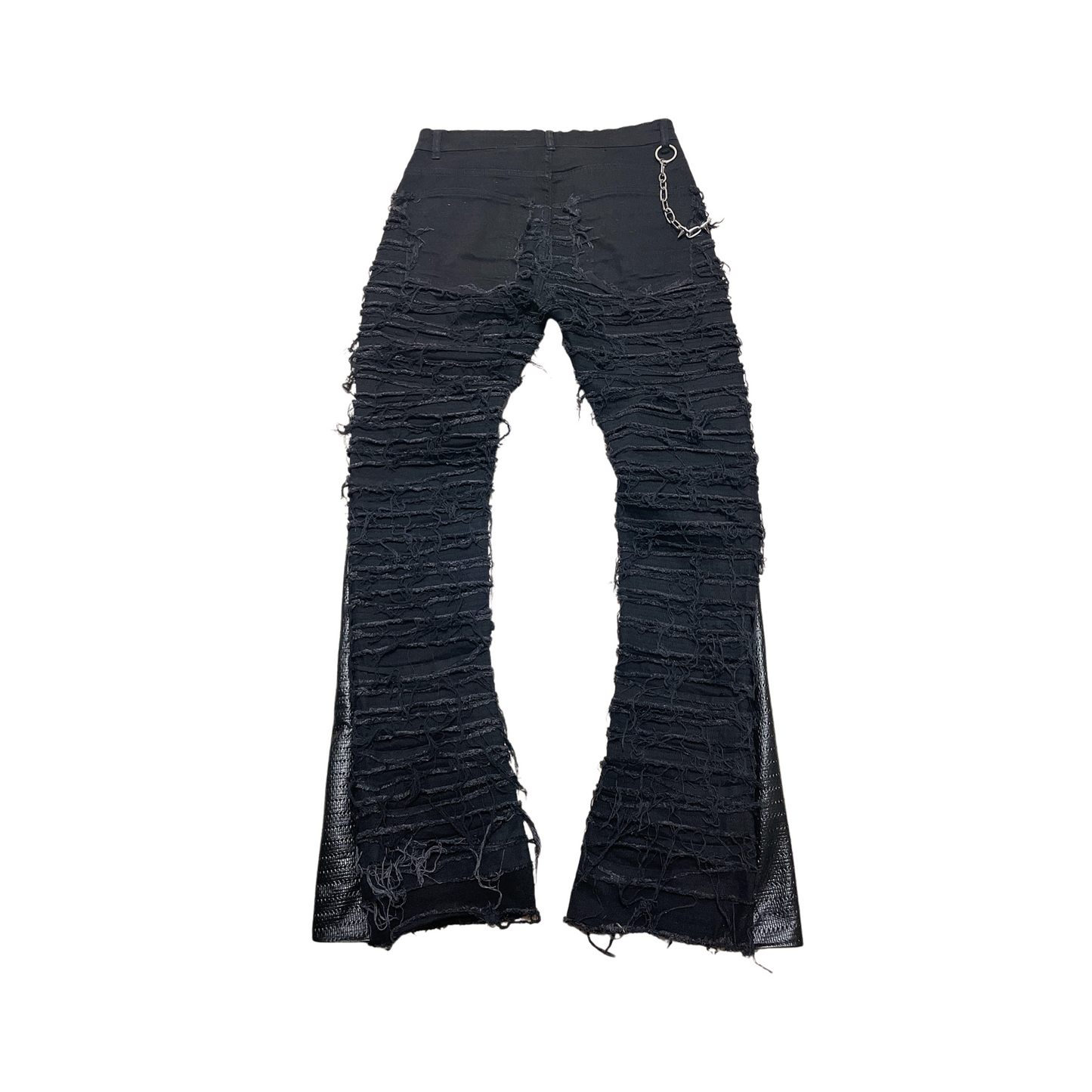 Agony Season “ DTLA “ Super Distressed Flares Jeans ..