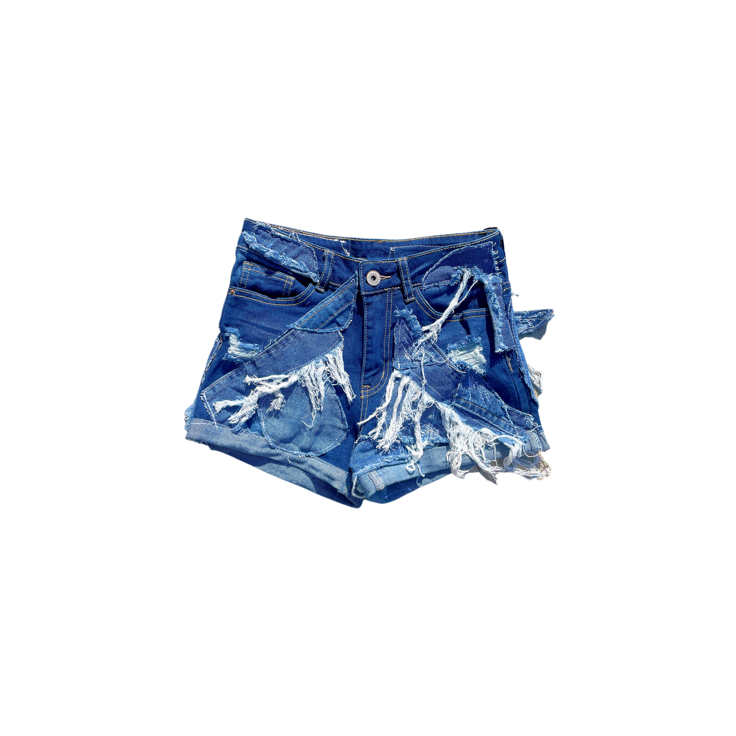 JT Womens Patchwork shorts