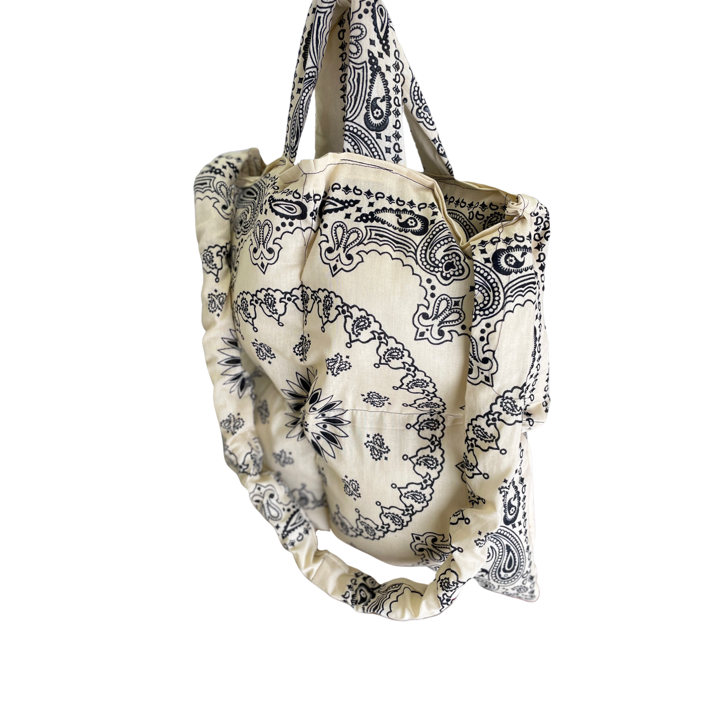 Paisley Puffer Totes