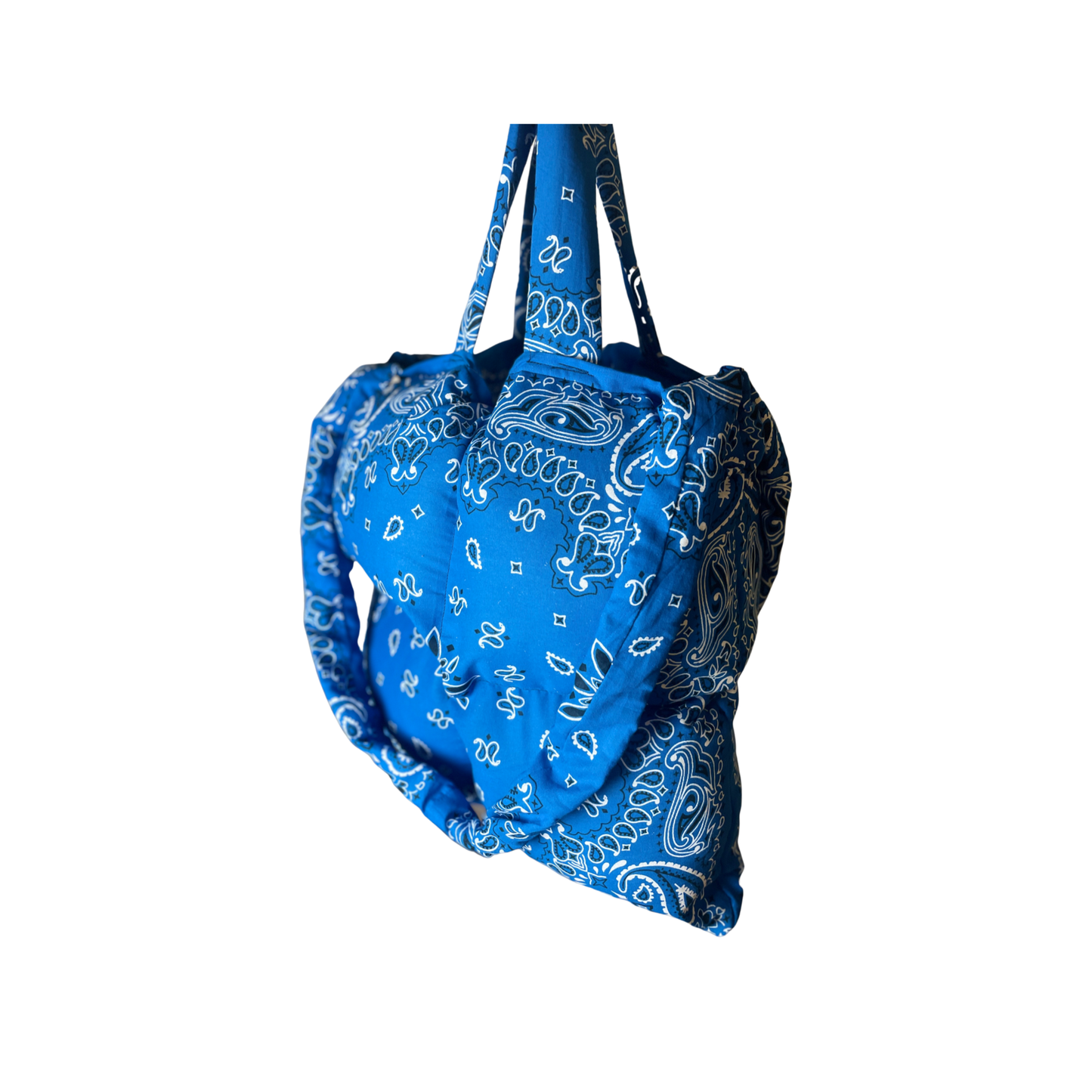 Paisley Puffer Totes