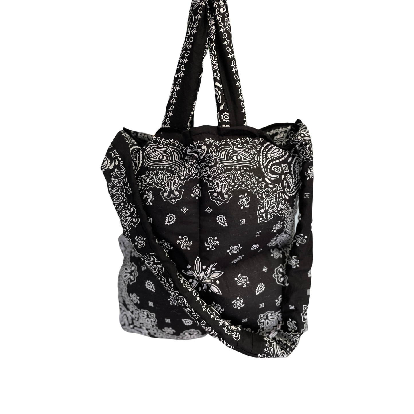 Paisley Puffer Totes