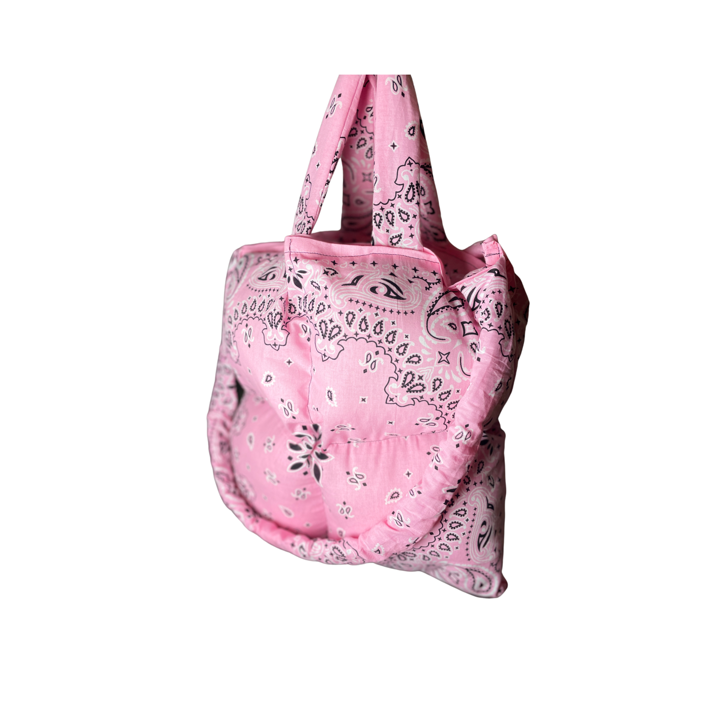 Paisley Puffer Totes